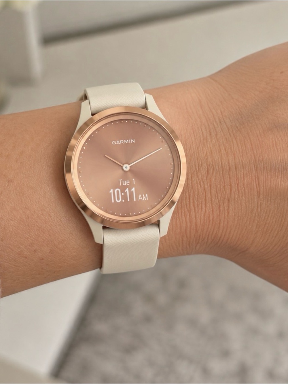 Garmin Rose Gold Smartwatch